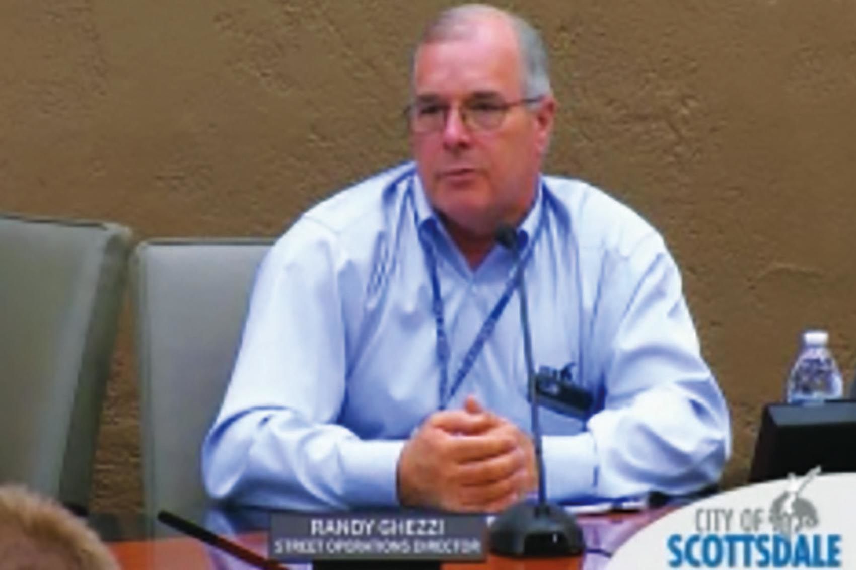 Scottsdale Streets Operations Director Randy Ghezzi